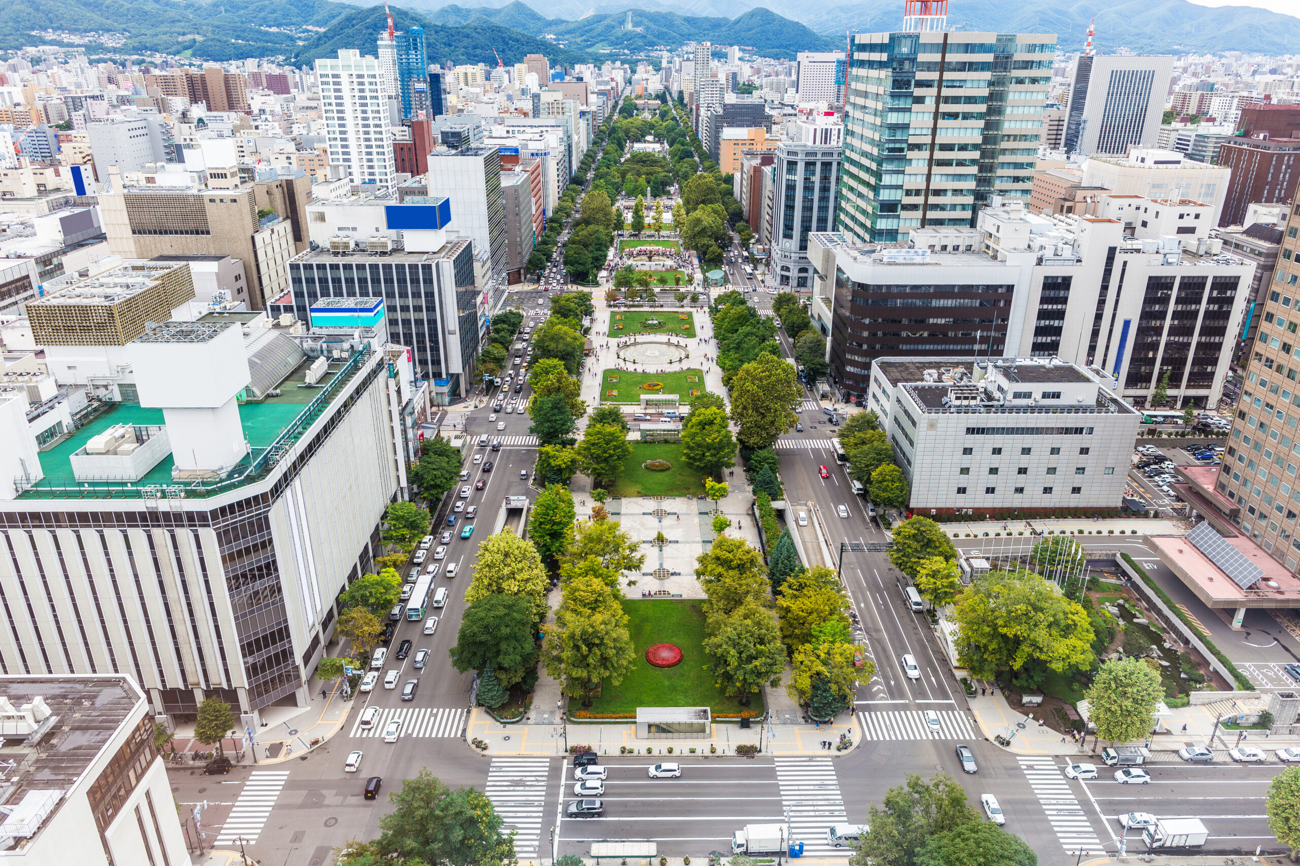 都市風景 札幌 日本